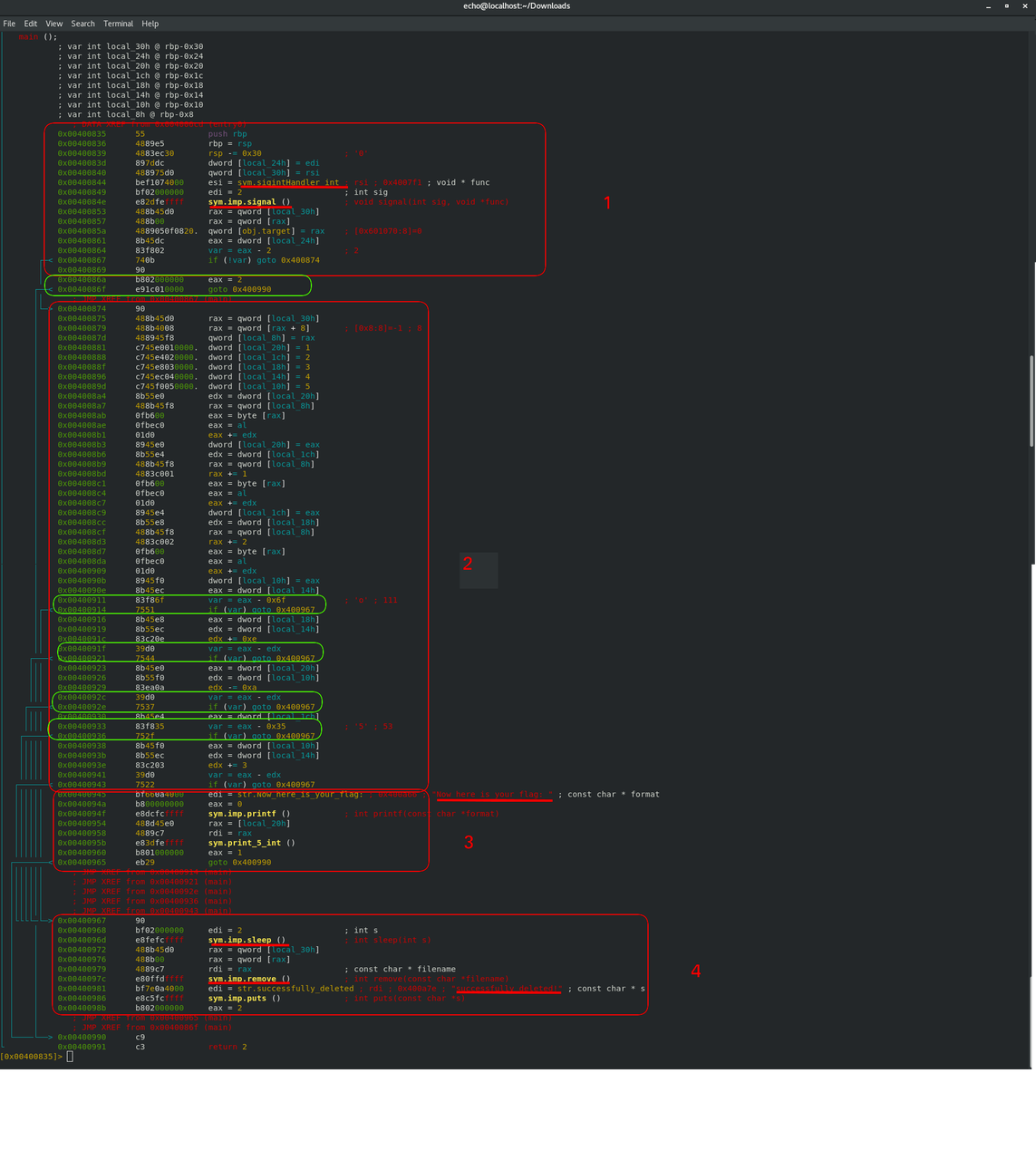 asm code. Ouch, that seems like a lot...