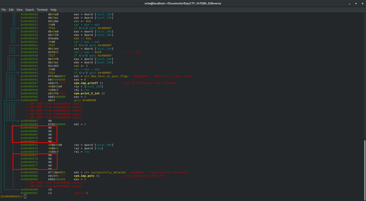 Yep, code's changed, we did it!